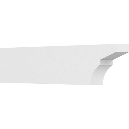 Ekena Millwork Standard Monterey Architectural Grade PVC Rafter Tail, 5"W X 10"H X 42"L RFTP05X10X42MON